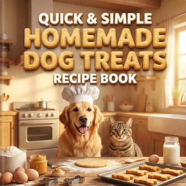 Quick & Simple Homemade Dog Treats - Recipe Book